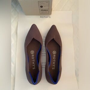 Rothy’s The Point Flats Mink 6.5